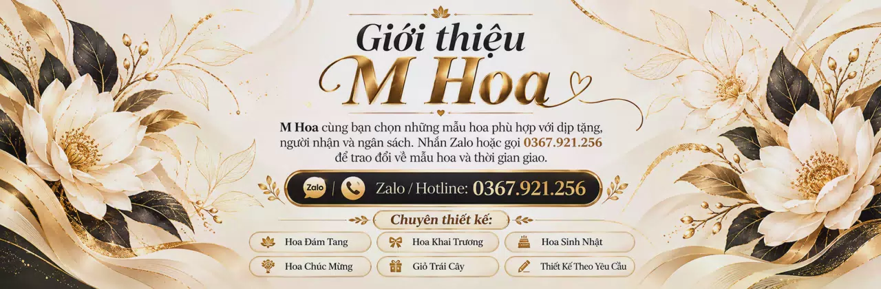 Ảnh bìa Shop hoa tươi Xã Quang Minh Hà Nội - Tư vấn hoa theo từng dịp